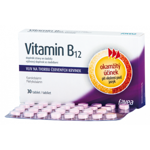 FAVEA VITAMIN B12 tbl.30